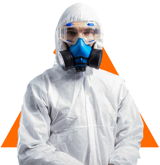 Extraction d'amiante décontamination et moisissure